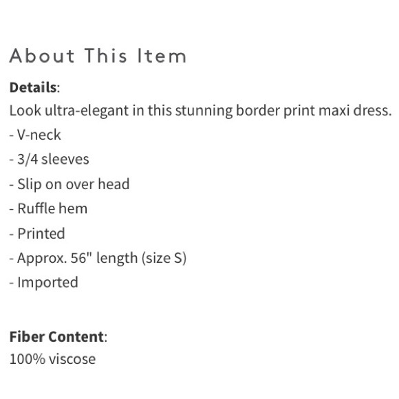 Frye Border Print Maxi Dress - NWT! - Picture 3 of 4